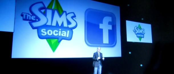 EA's John Riccitiello introduces The Sims Social